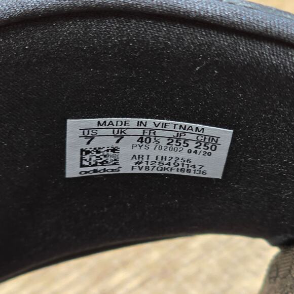 Adidas Adilette Boost Triple Black Men Unisex Sandals Slide Slipper EH2256 Sz. 7